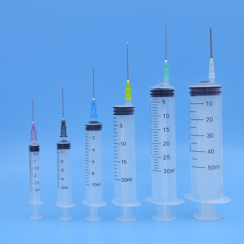 Disposable 3-Part Syinge
