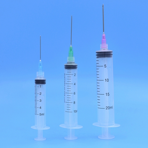 Disposable 3-Part Syinge