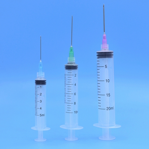 Disposable slip lock type safey type Syinge with needle