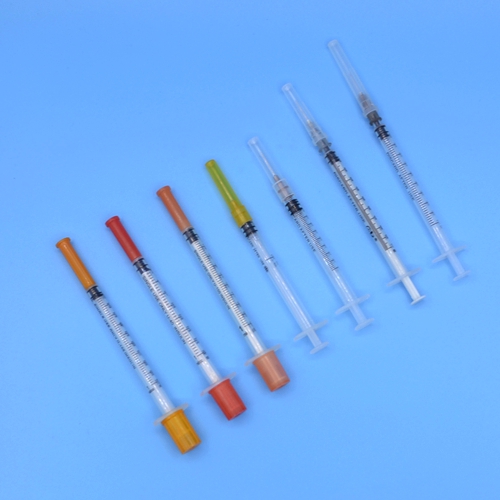 Various types of 1ML insulin syringe