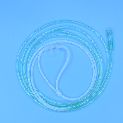 Disposable sterile colorful Nasal Oxygen Cannula with soft tip