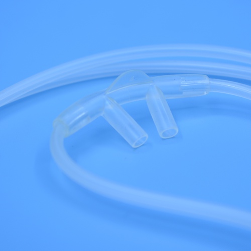 Disposable sterile colorful Nasal Oxygen Cannula with soft tip
