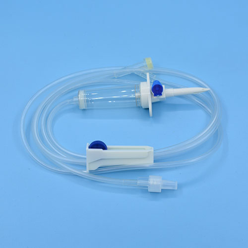 Infusion set with Special  L_SIZE Injection molding drip bucket - 副本