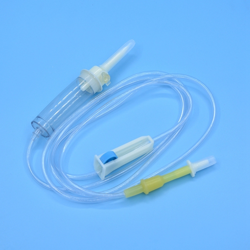 Infusion Set With Y Site And Without Fluid Filter And Air Vent Spike