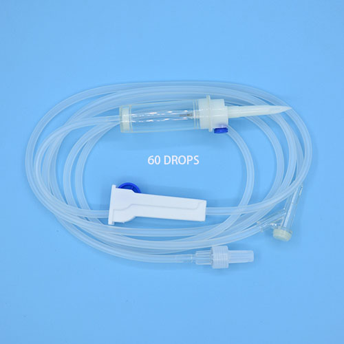 Infusion set  with  60 drops bucket 