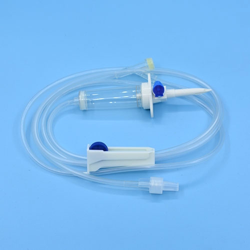 Infusion set with Special  L_SIZE Injection molding drip bucket - 副本